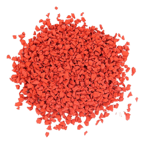 EPDM red rubber granules
