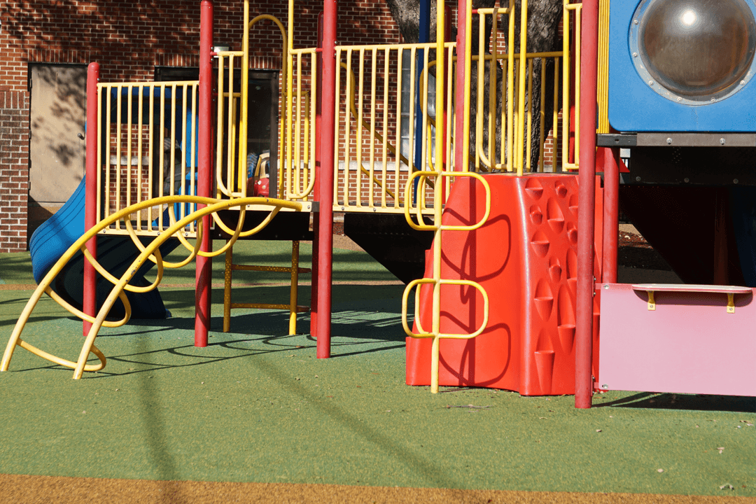 Softroc commercial playground installation