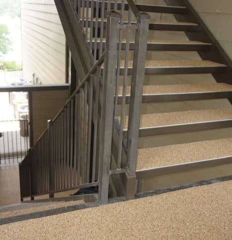 Colorful Softroc retail flooring sample