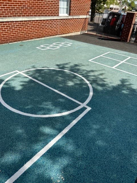 Softroc residential multi-sport court