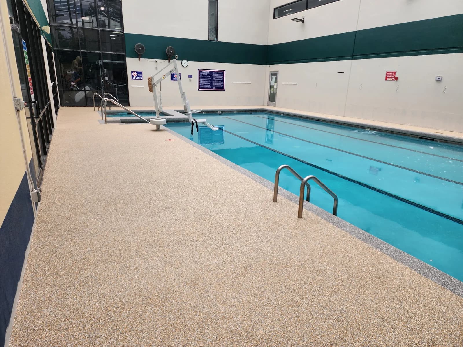 Public Pool Decks